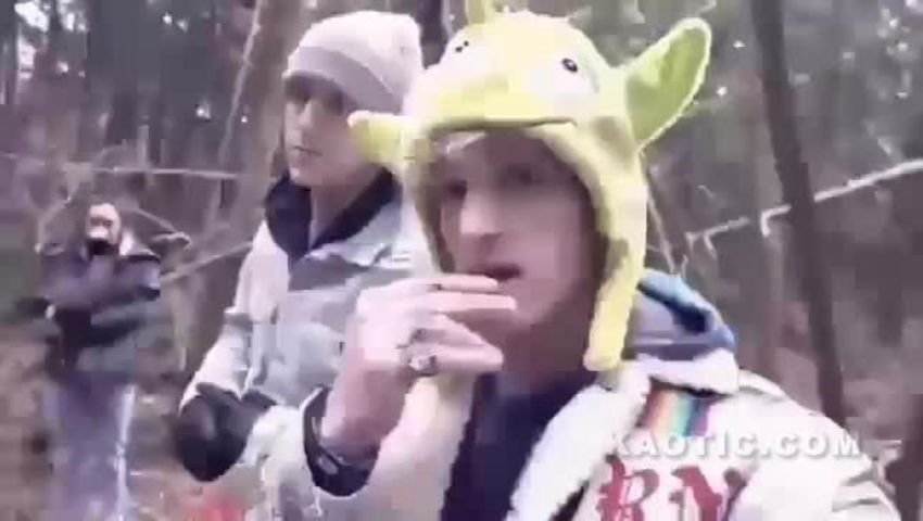 Logan Paul suicide forest video - GoreSee - Death is Watching over You