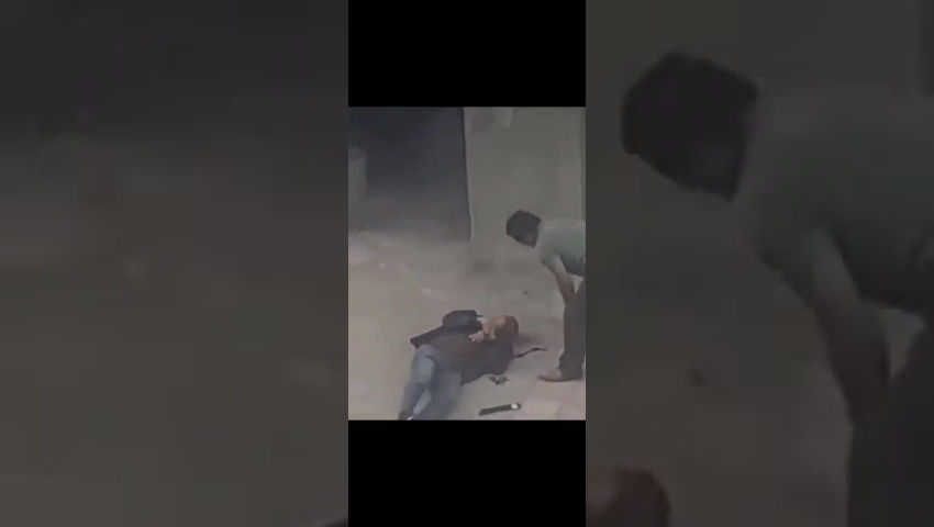 man gets his head smashed by a brick - GoreSee - Death is Watching over You